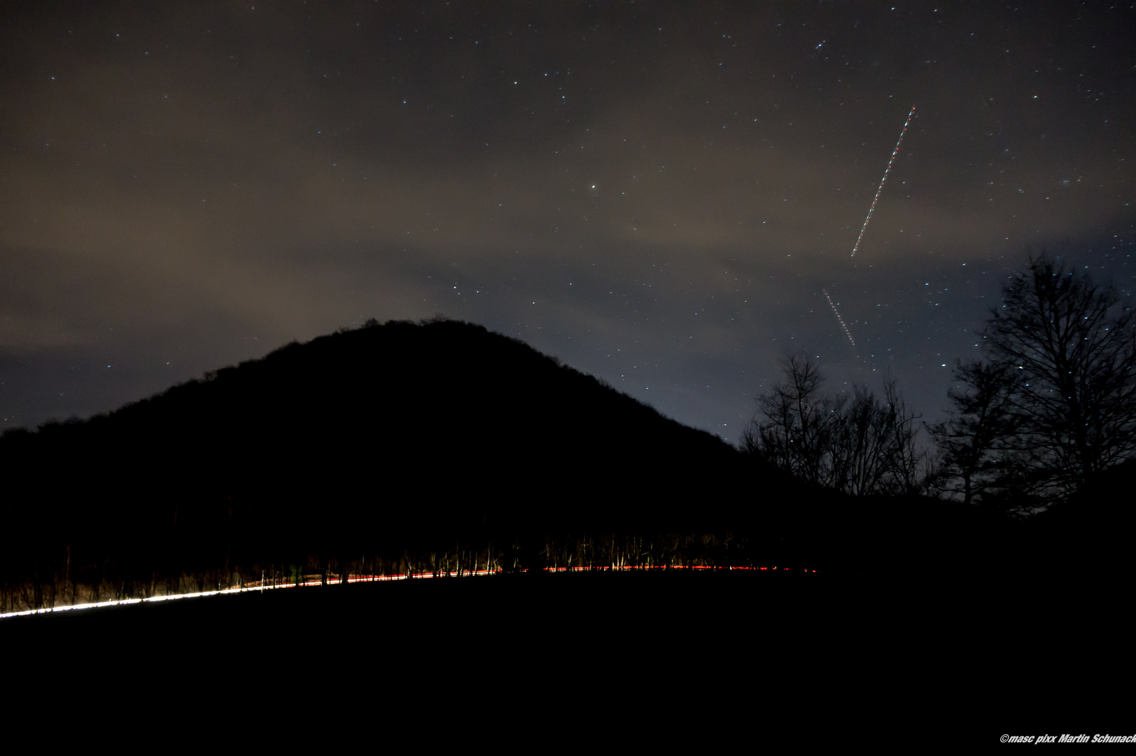 Verkehr in der Nacht