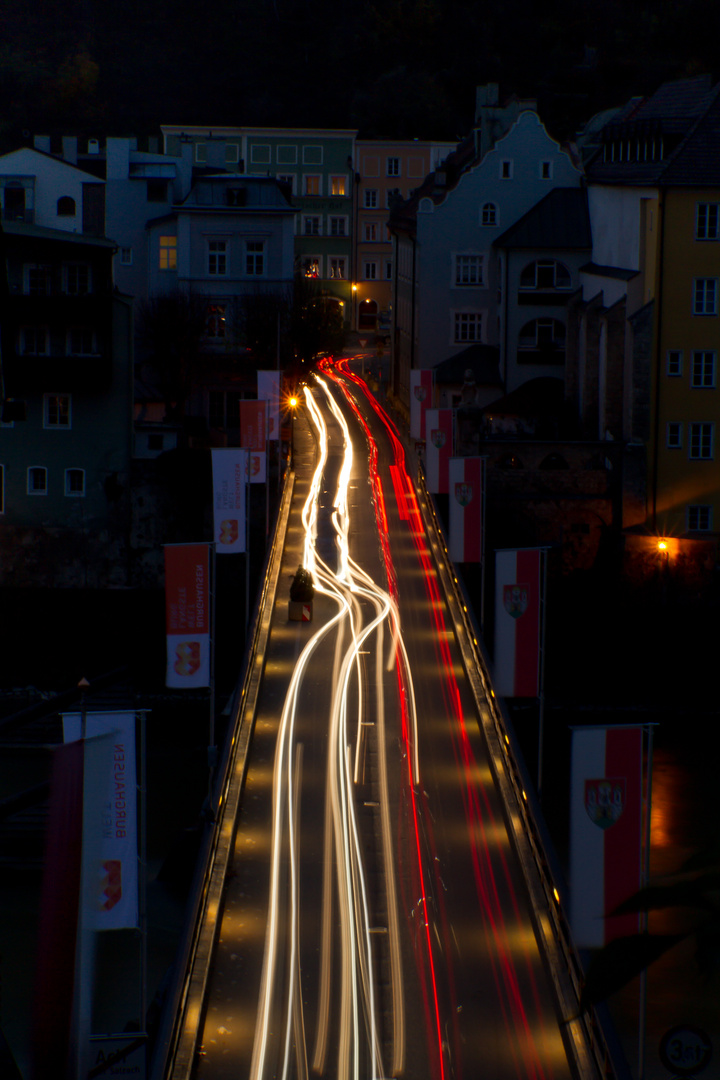 Verkehr zwischen zwei Länder