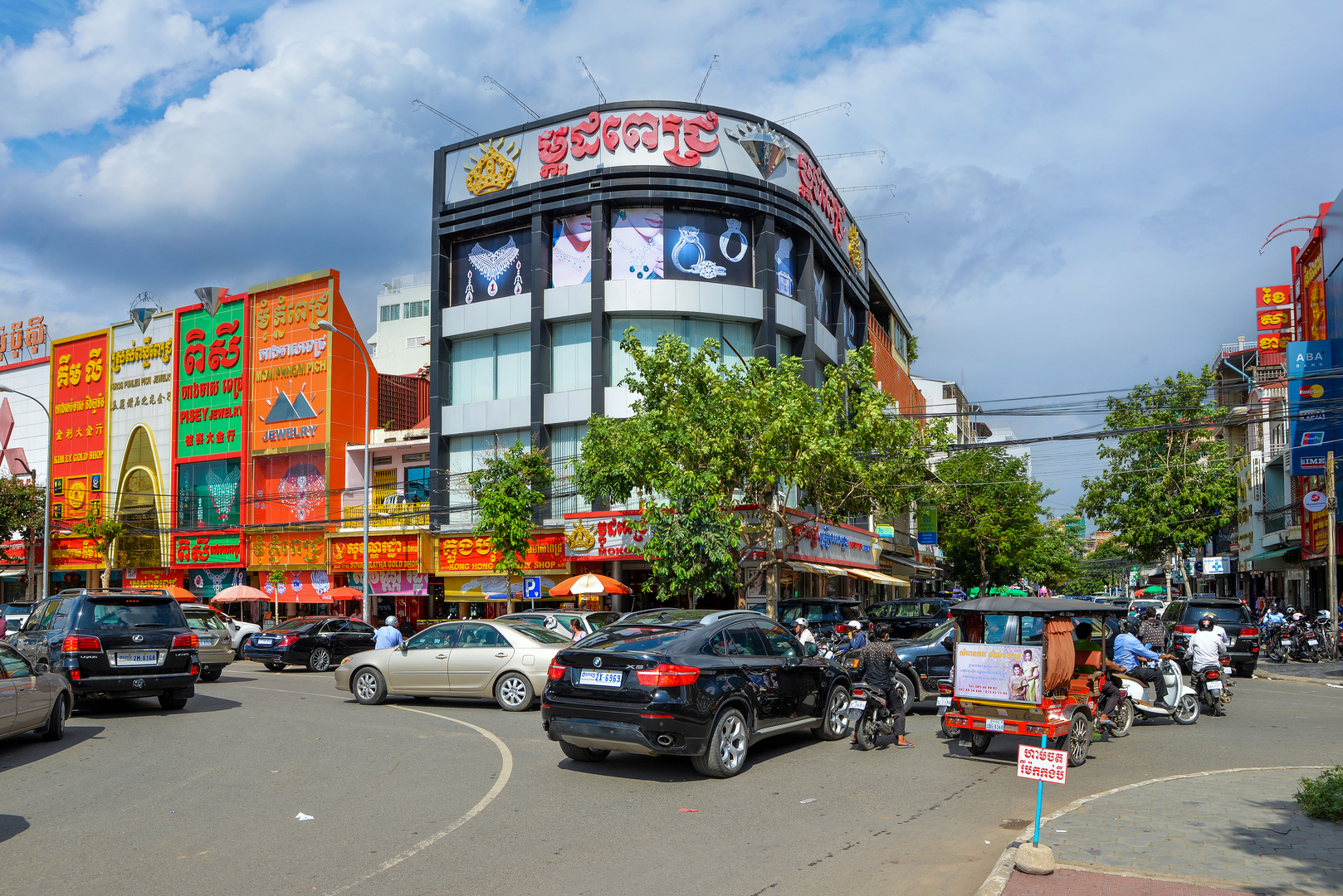 Verkehrsalltag in Phnom Penh 01