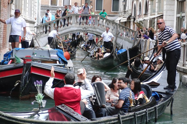 Verkehrscaos in Venedig