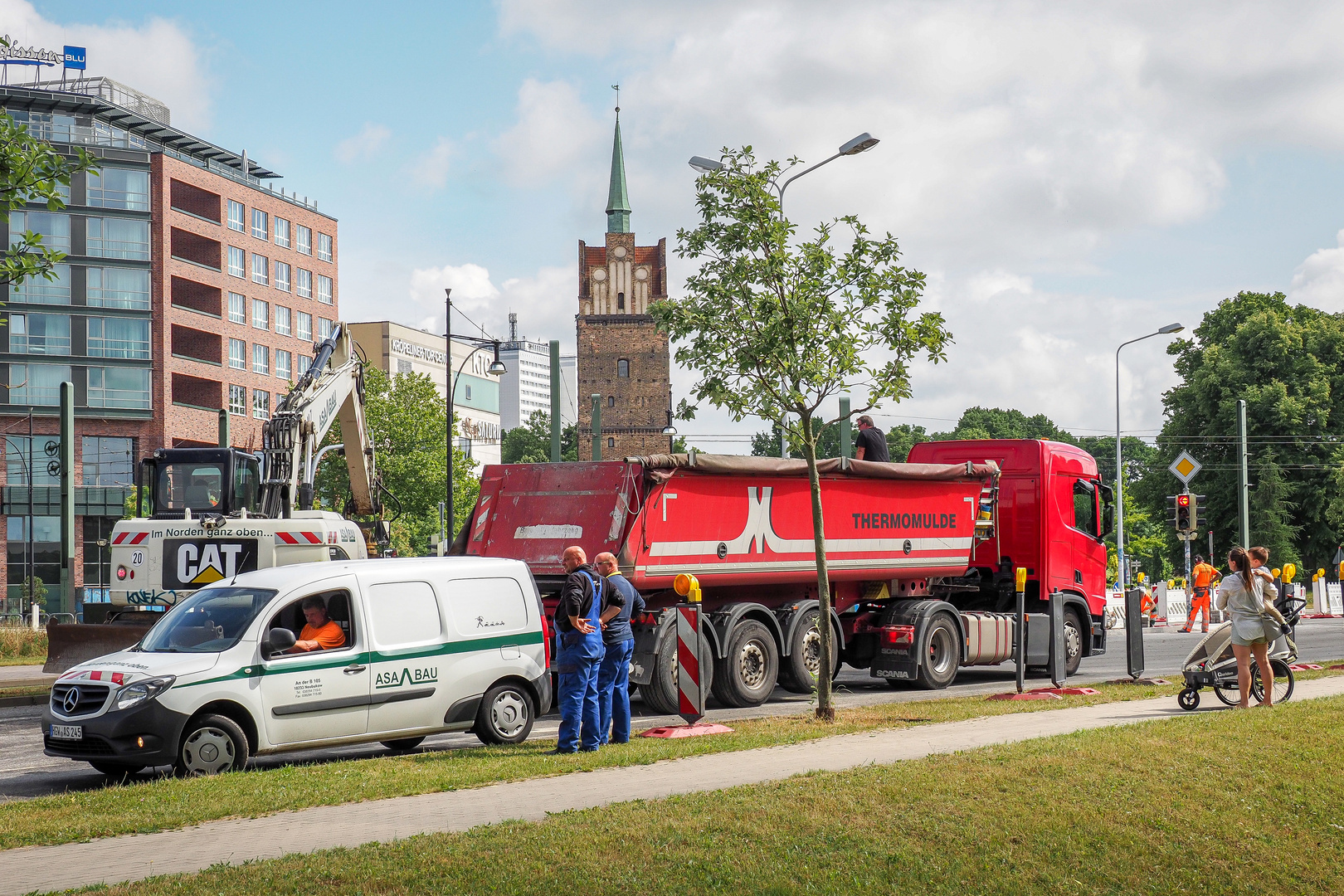 Verkehrseinschränkungen in der Rostocker Innenstadt