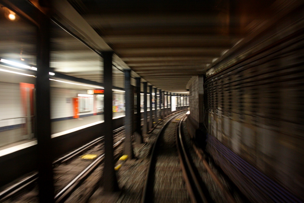 Verkehrshistorischer Tag 2011 - Einfahrt in die Station Rathaus