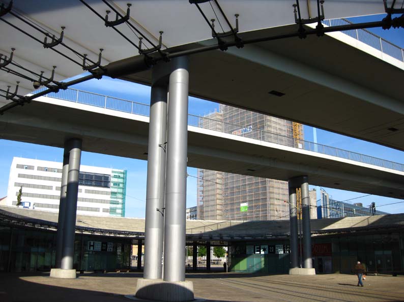 Verkehrsknotenpunkt Riebeckplatz