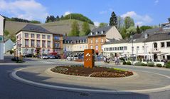 Verkehrskreisel in Saarburg