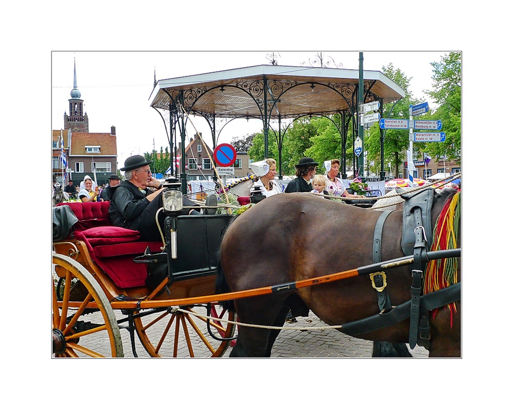 Verkehrsmeldung IJzendijke: Stau am Marktplatz