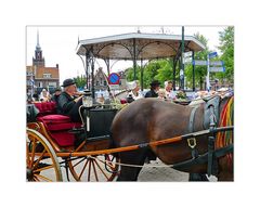 Verkehrsmeldung IJzendijke: Stau am Marktplatz