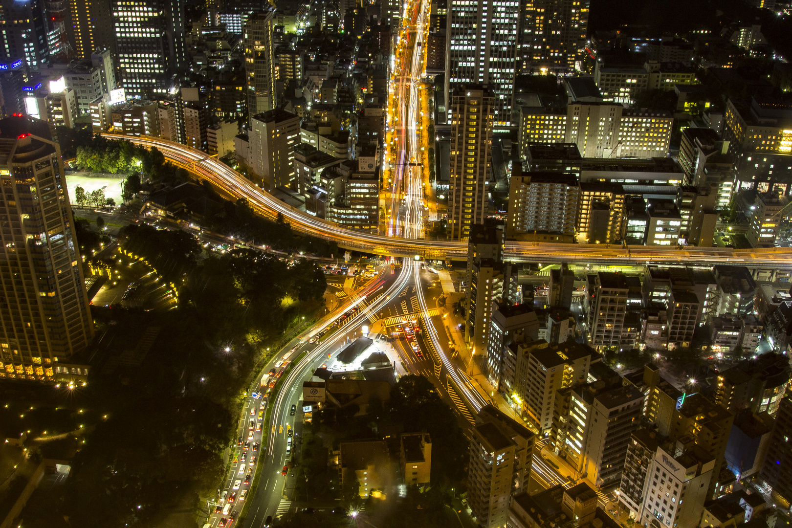 (Verkehrs)netz in Tokio