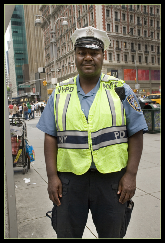 Verkehrspolizei in New York