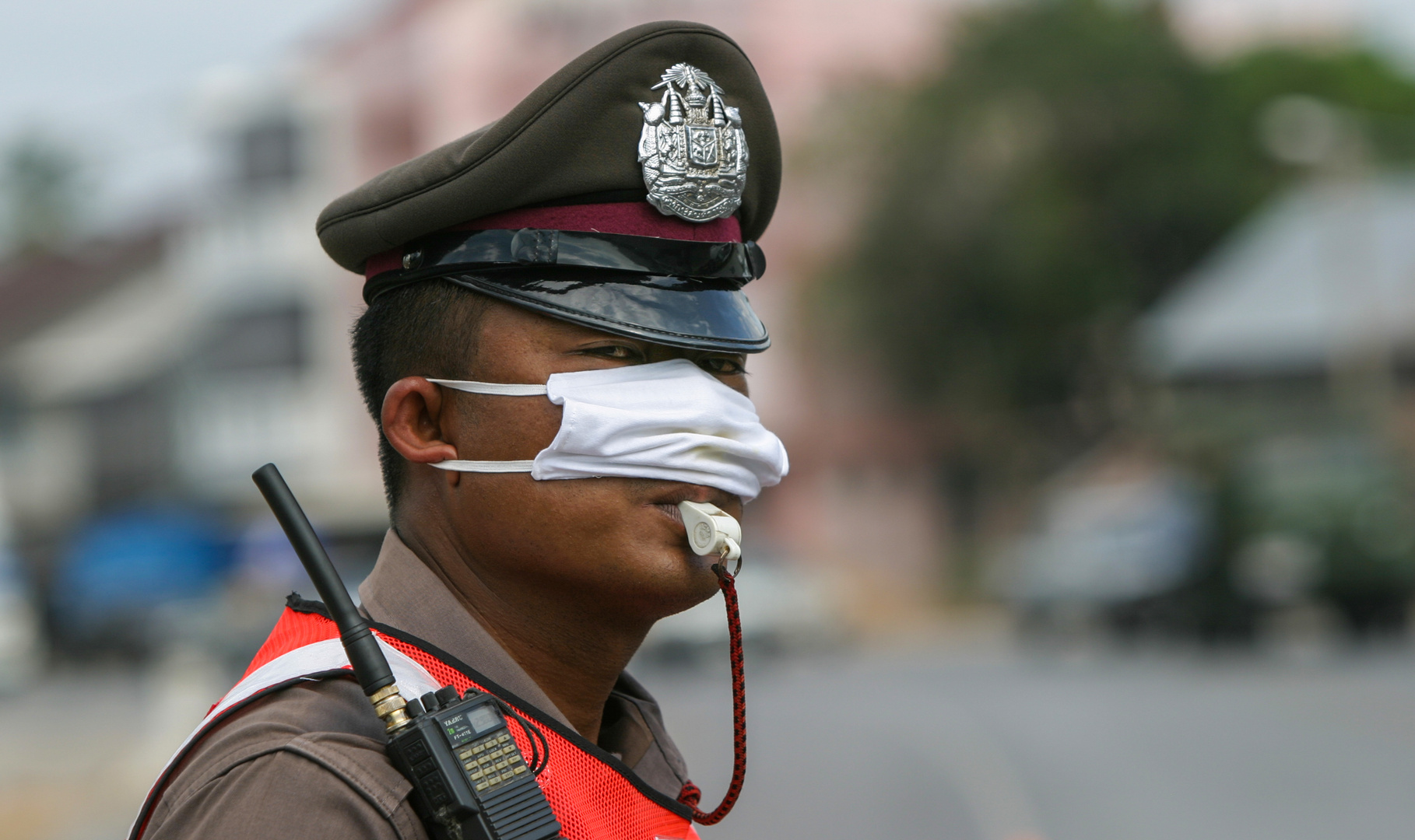 Verkehrspolizist in Phuket