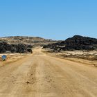 Verkehrsschilder in Namibia