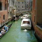 Verkehrsstau in Venedig