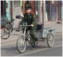 Verkehrsteilnehmer / Peking