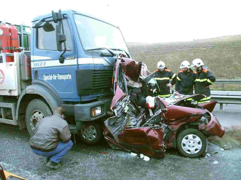 Verkehrsunfall auf die BAB-4