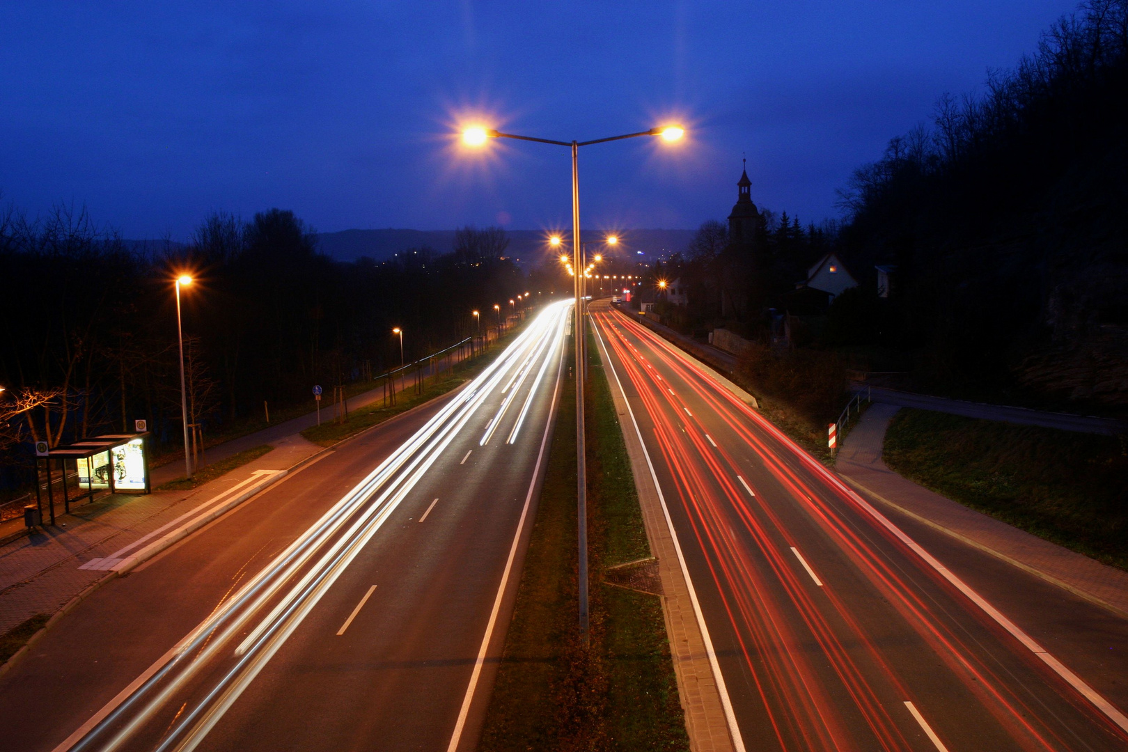 verkehrte Bewegung - bewegender Verkehr