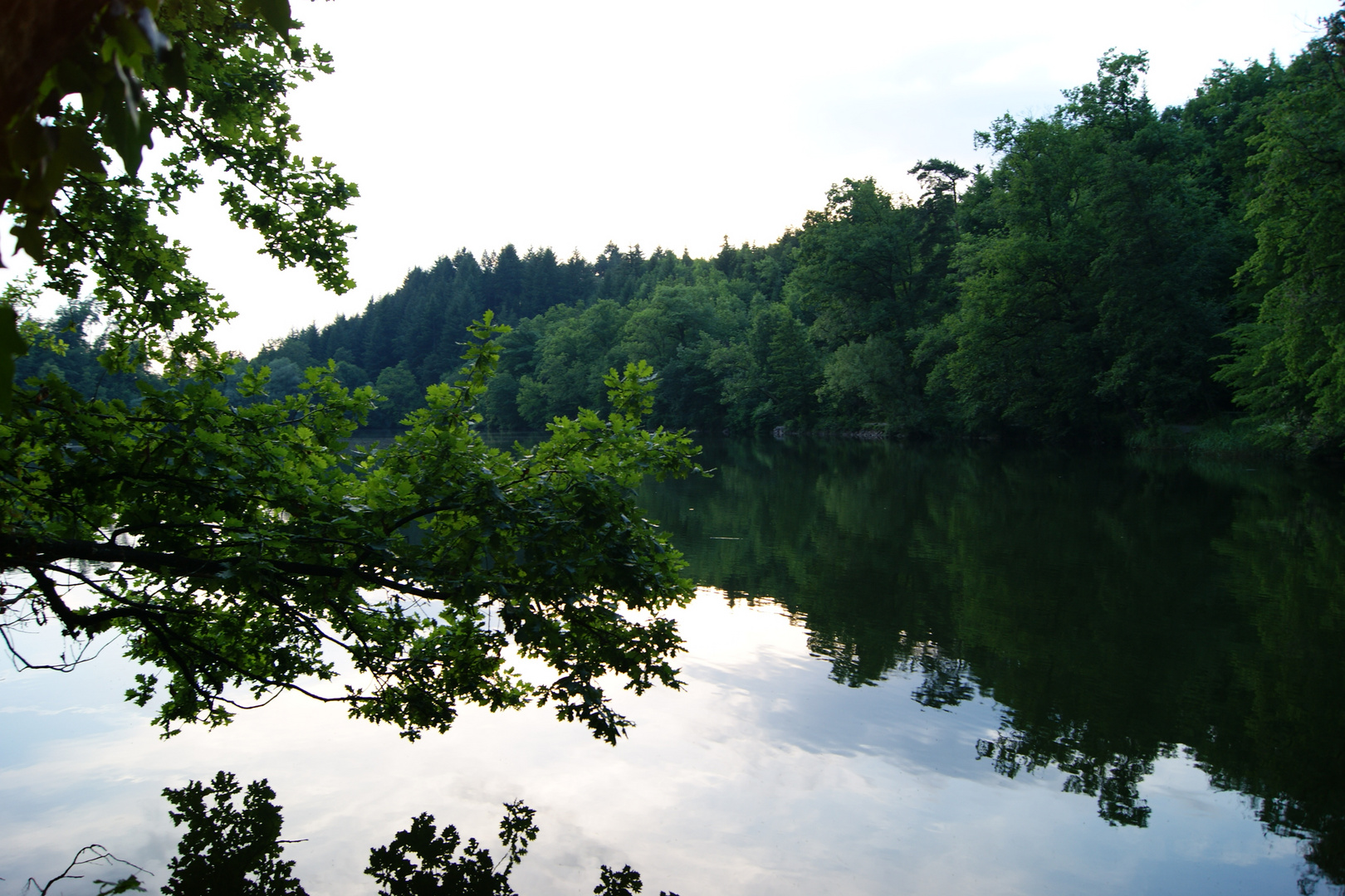 verkehrte Seenlandschaft