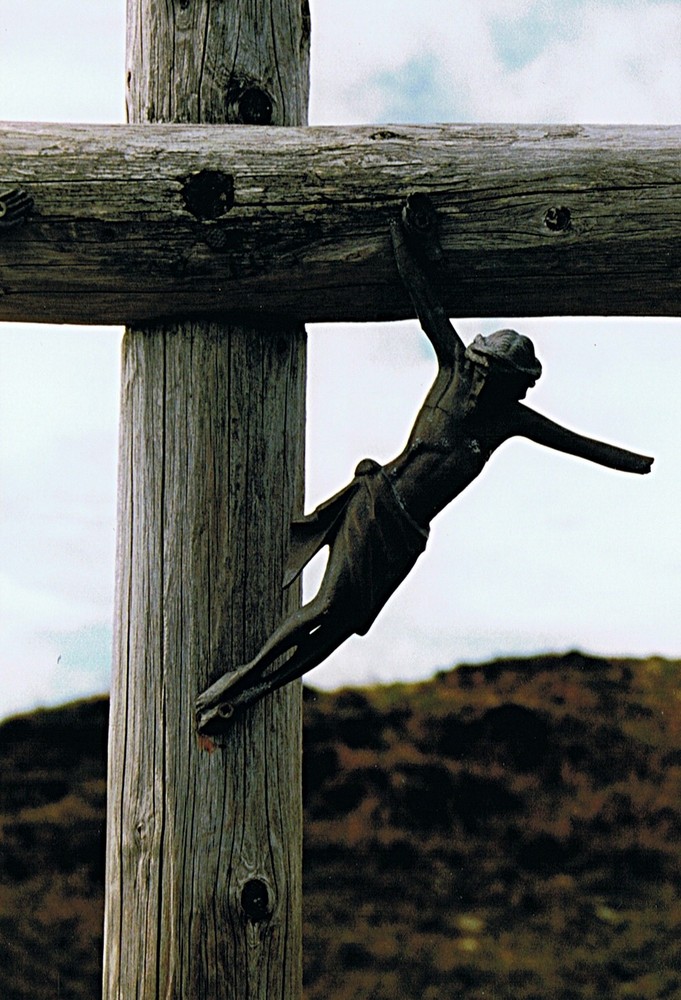 Verkehrtes Gipfelkreuz