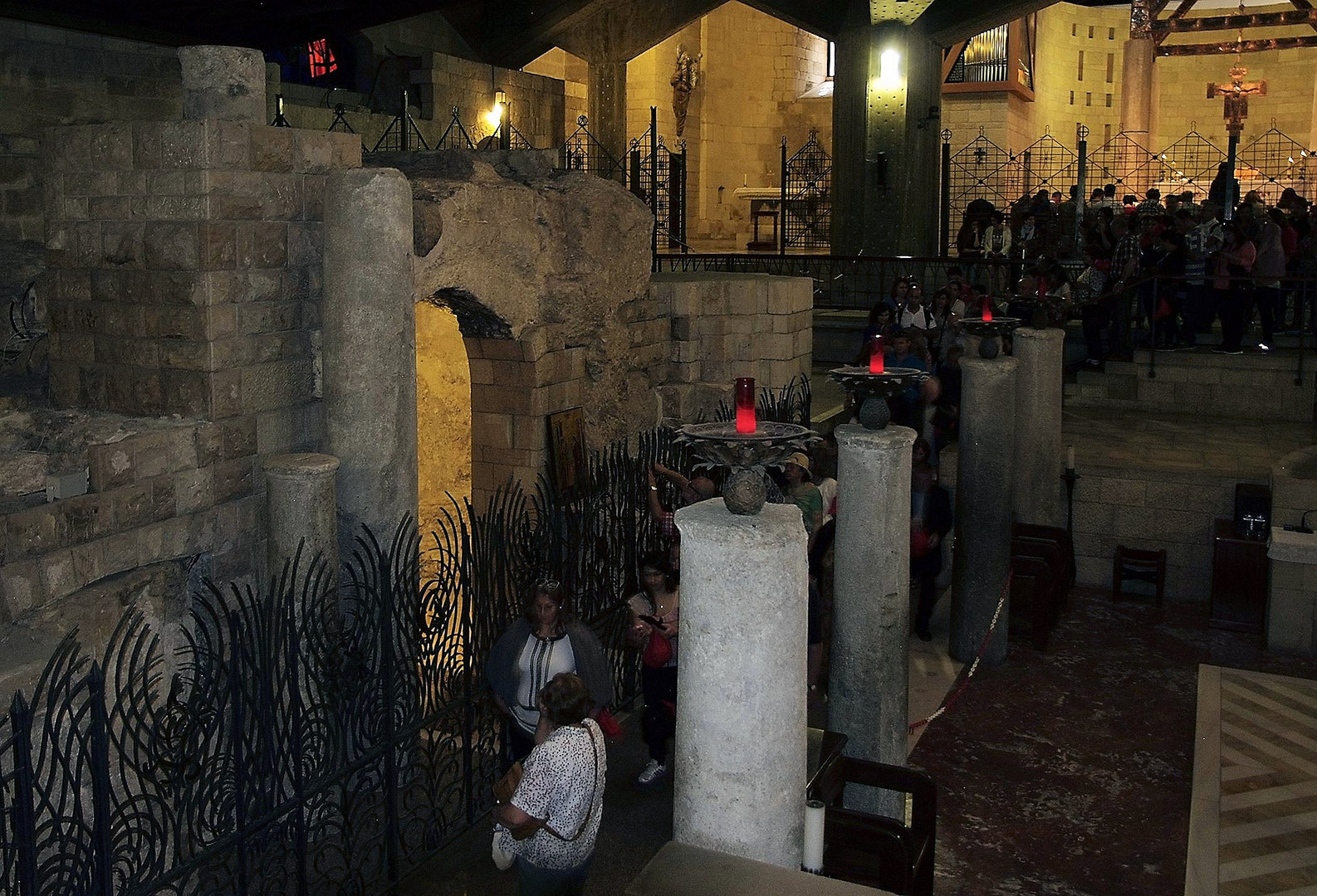Verkündigungsbasilika in Nazareth (Israel) (1)
