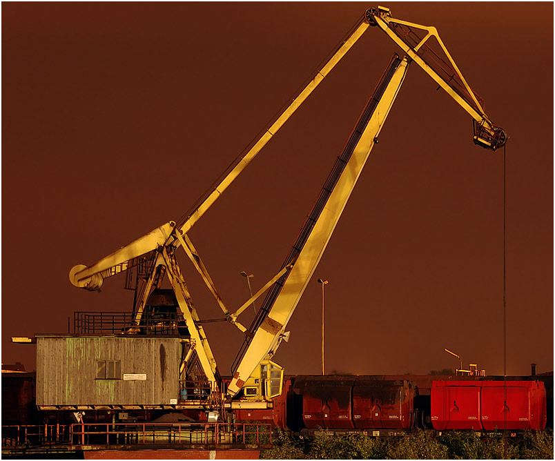 Verladekran - DK - Duisburg Hafen