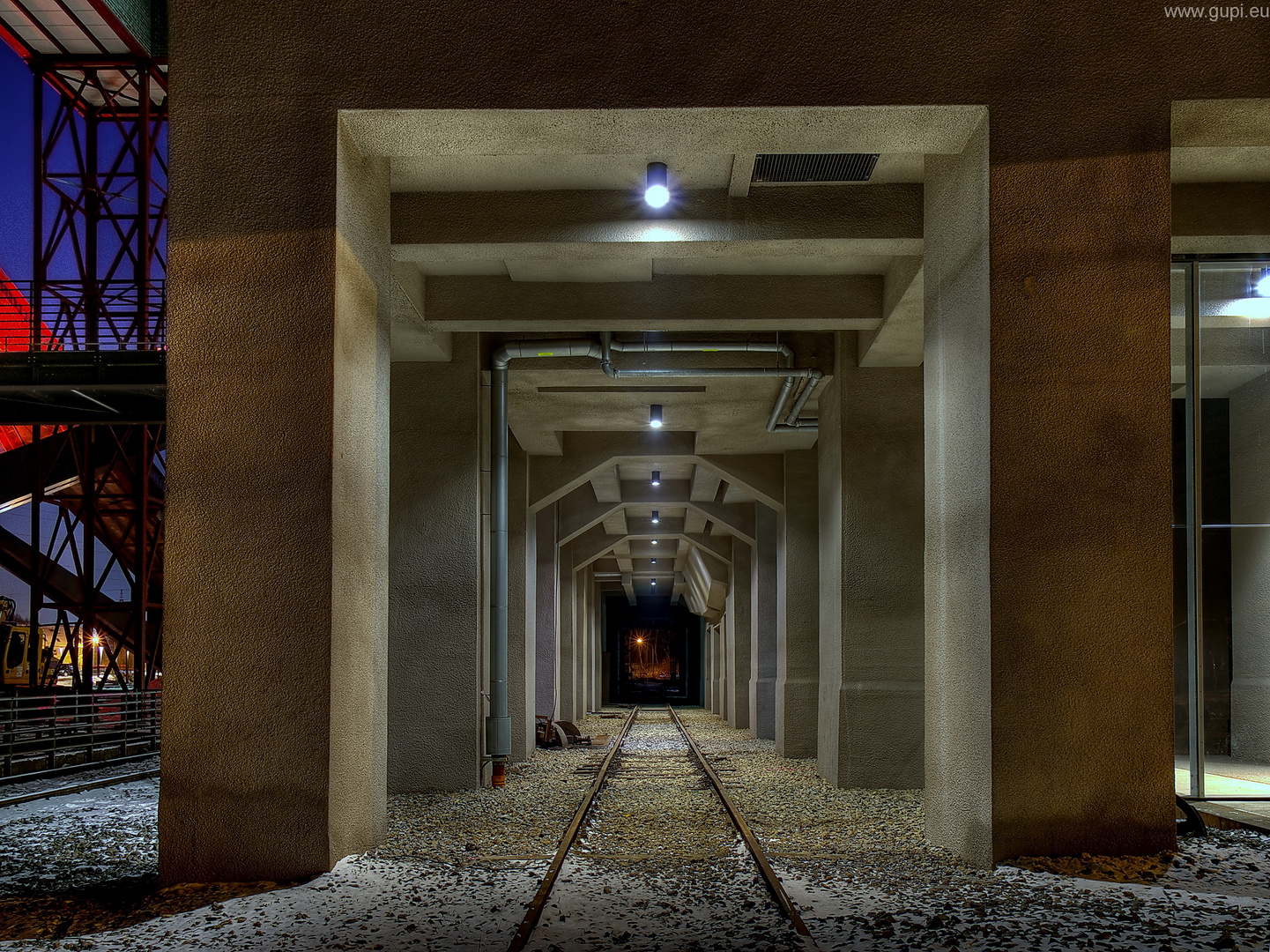 Verladestation der Kohlenwäsche