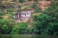 verlassen oder Regentag am Duoro in Portugal