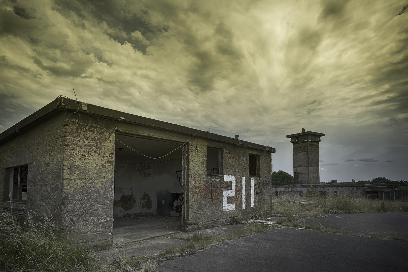 Verlassene Airbase