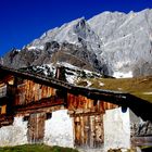 Verlassene Almhütte