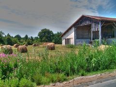 verlassene Bauernlandschaft