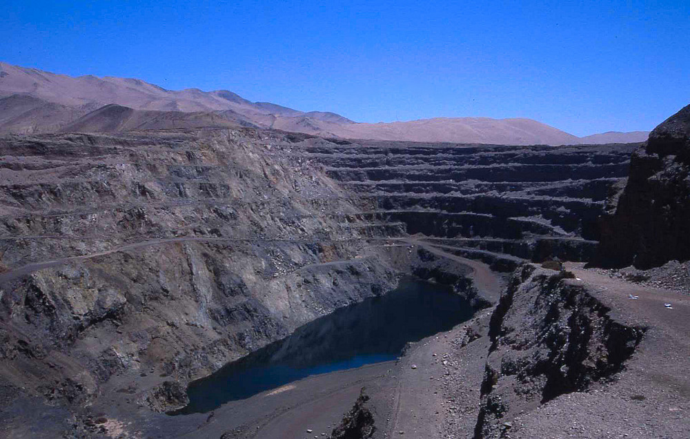 Verlassene Erzmine bei Copiapo...