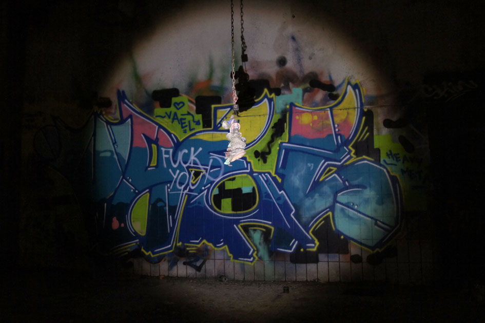 Verlassene Fabrik / Graffiti
