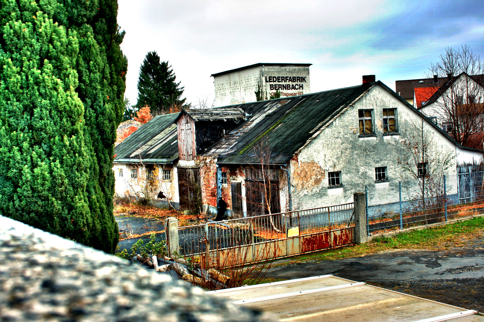 Verlassene Fabrik in HDR