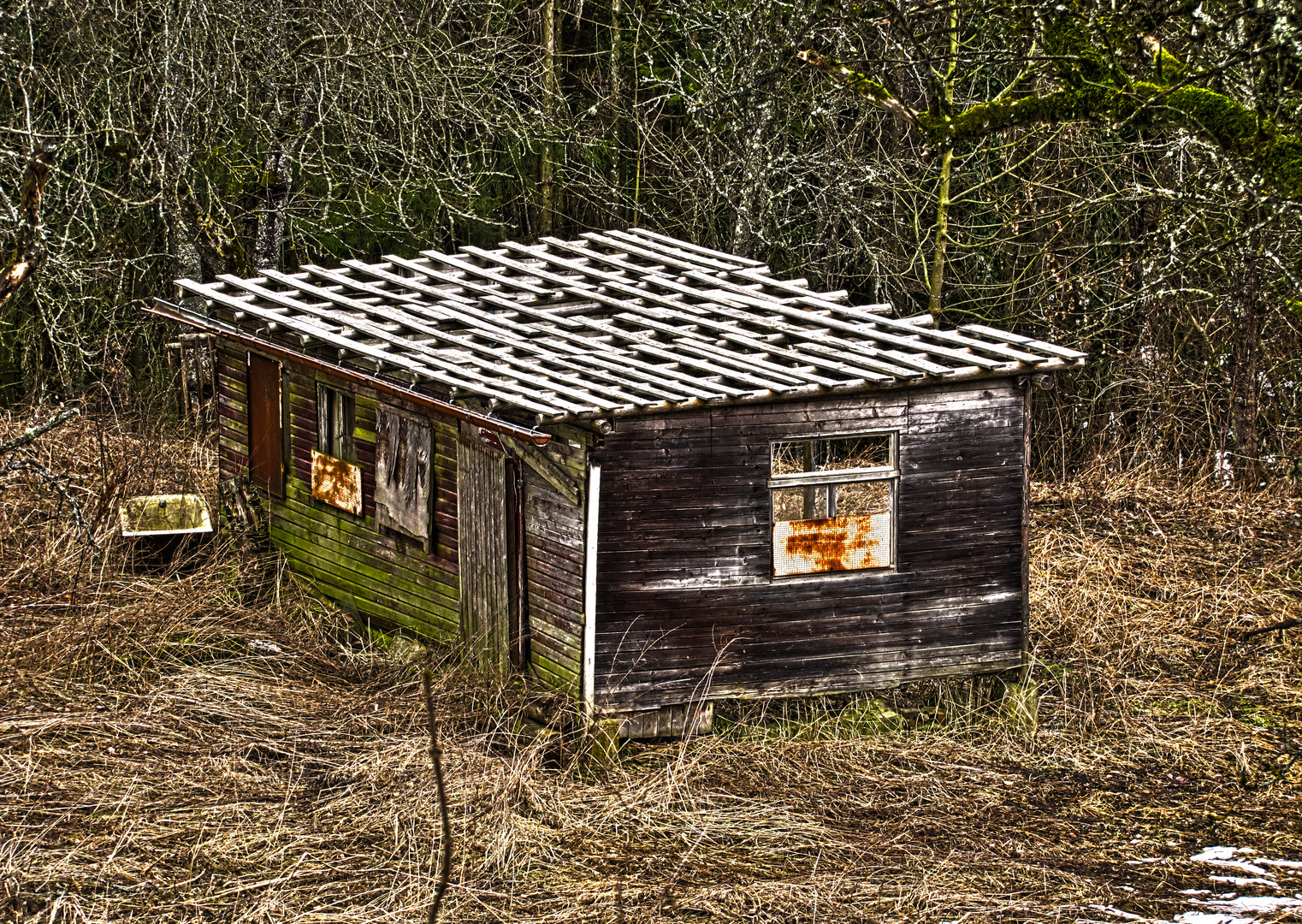 Verlassene Hütte