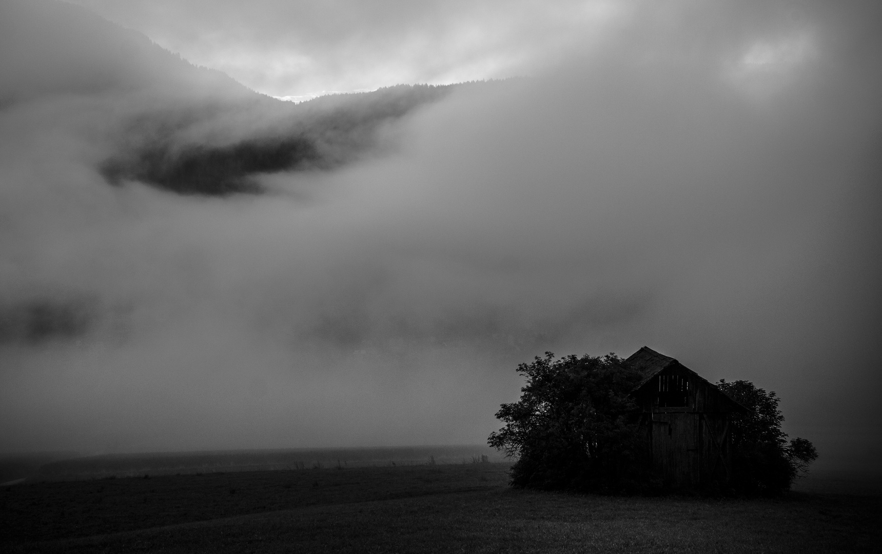 Verlassene Hütte...