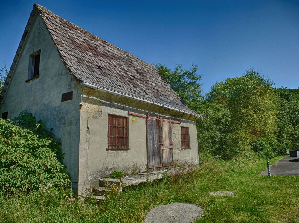 verlassene Hütte in Hessen