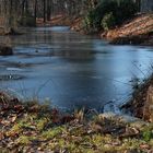 Verlassene Tagebaulandschaft