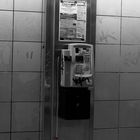verlassene Telefonzelle