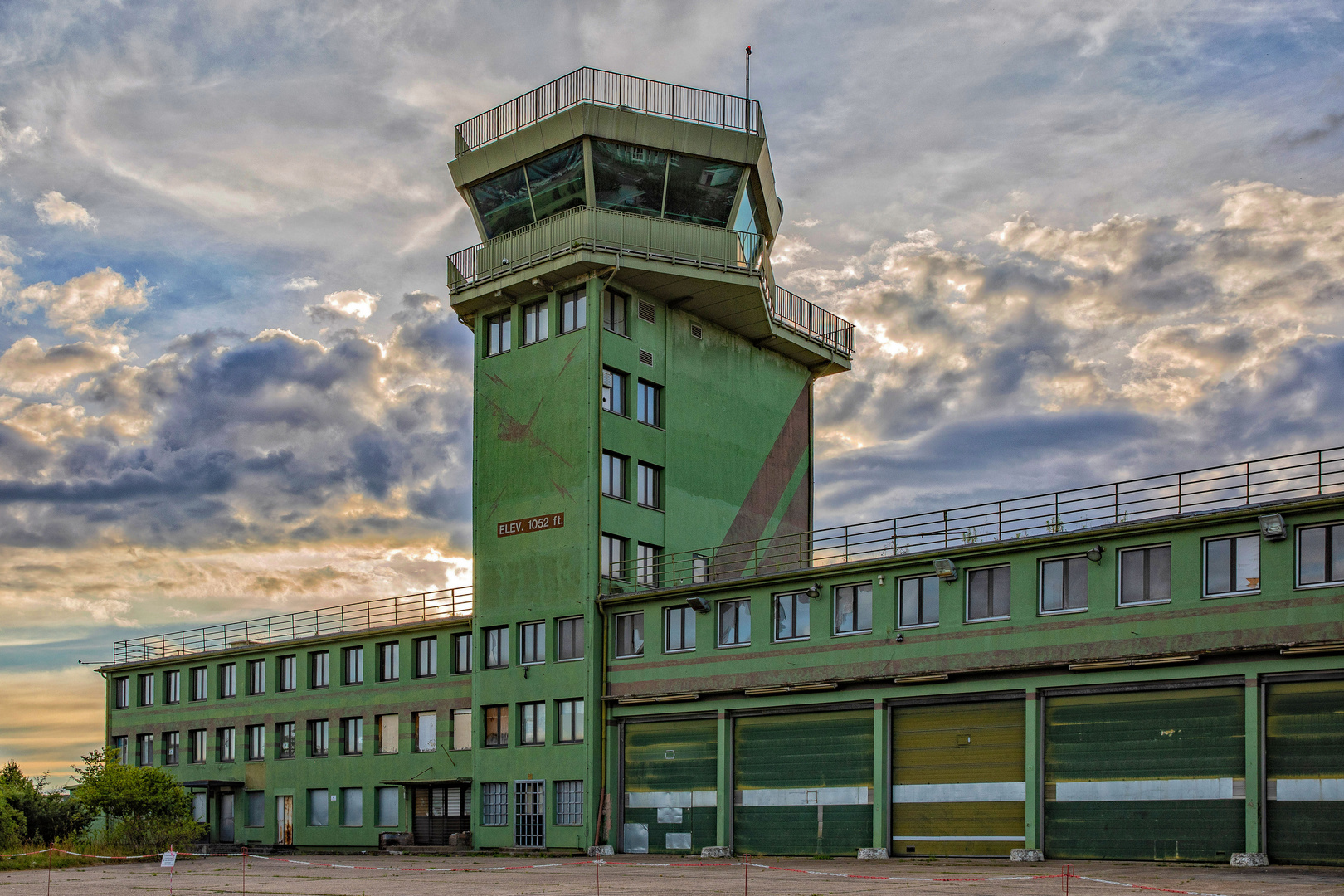 verlassene US Air Base in der Pfalz