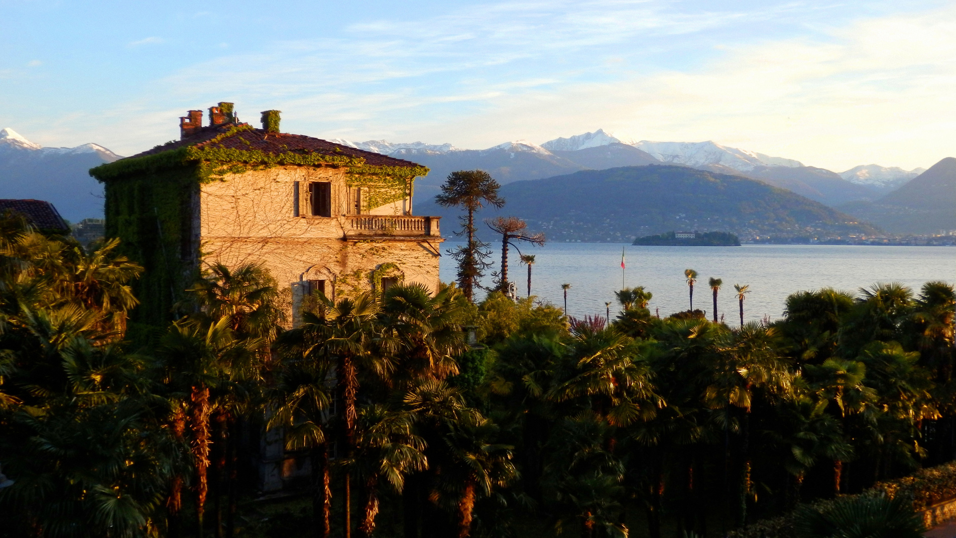 Verlassene Villa am Lago Maggiore