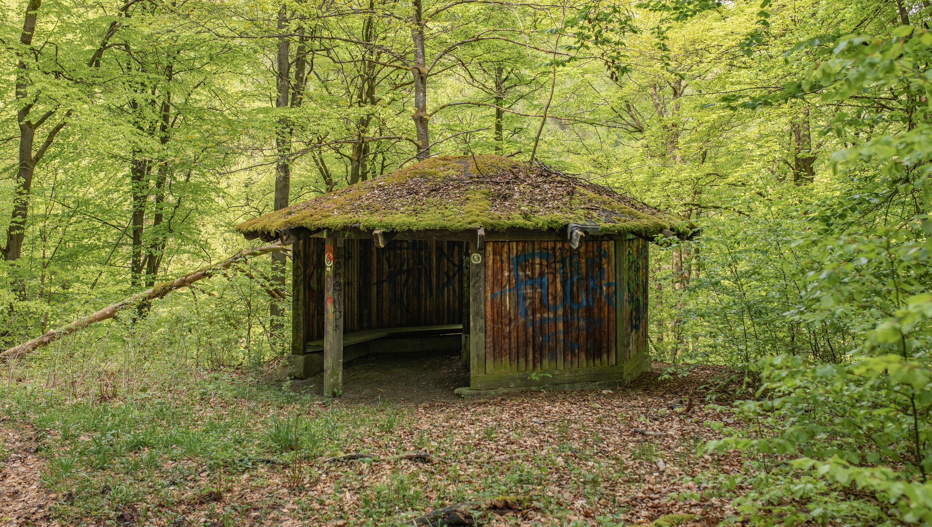 Verlassene Wanderhütte