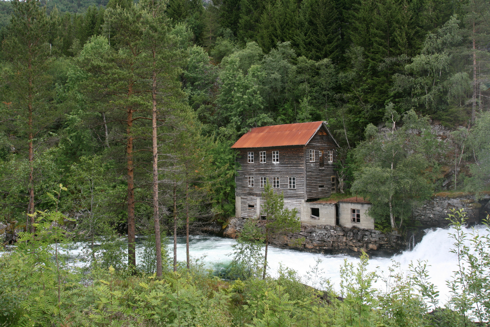 verlassene Werkstatt