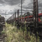 Verlassener Bahnhof in HDR