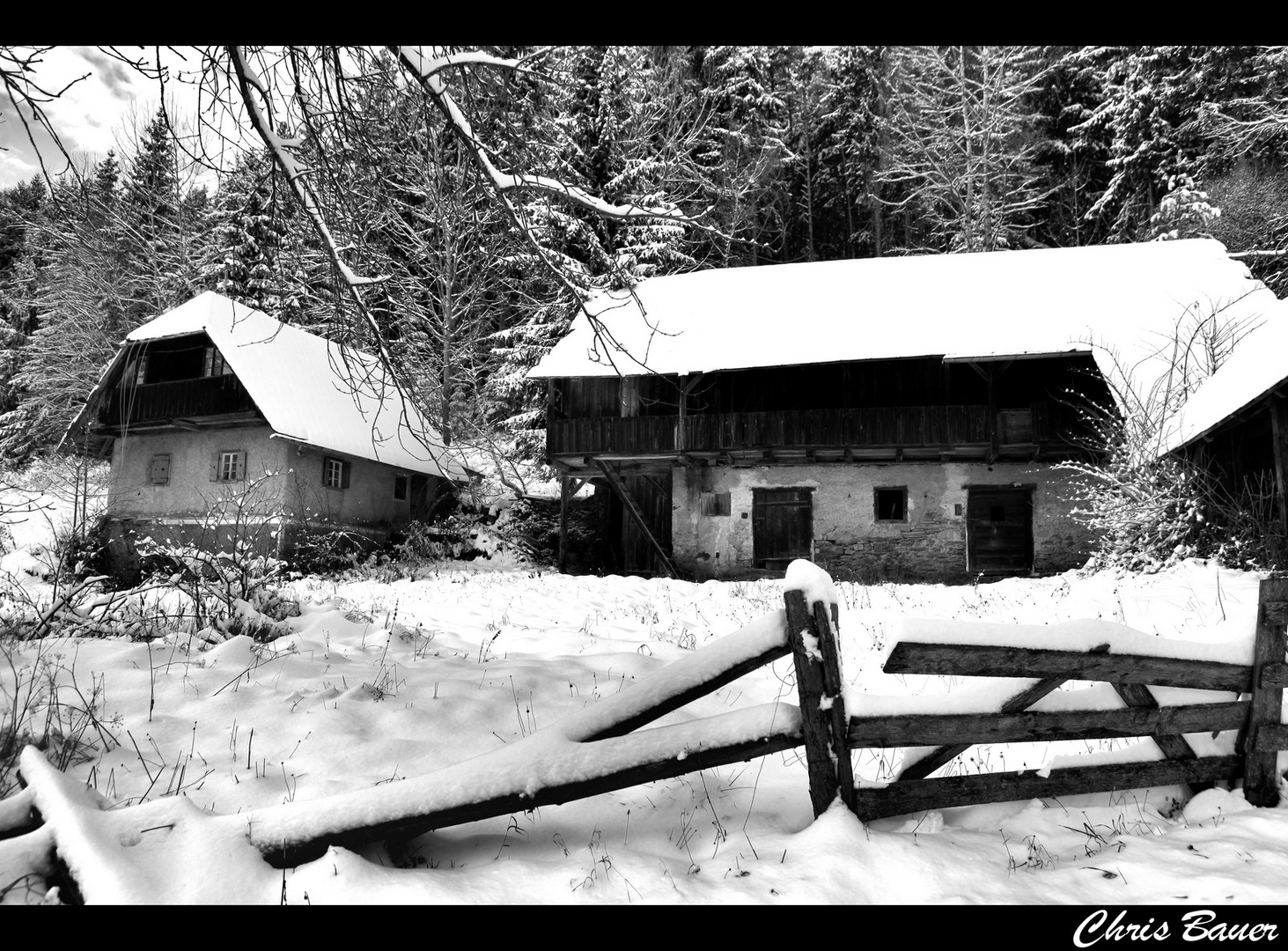 Verlassener Bauernhof