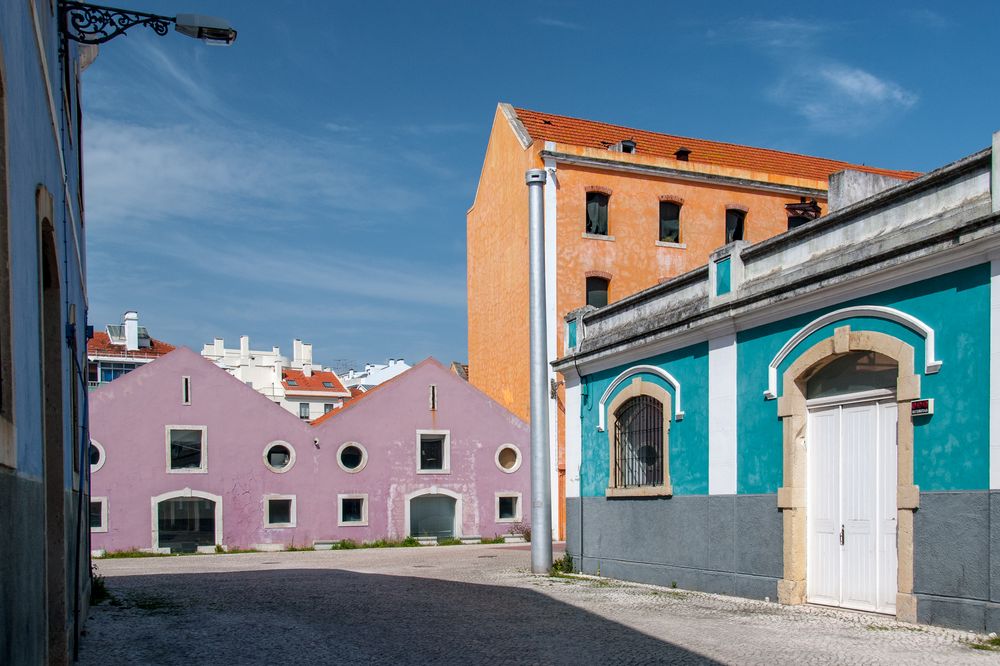 Verlassener Gewerbehof in Belem - Lissabon