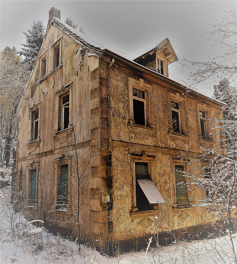 verlassener Ort in Monschau