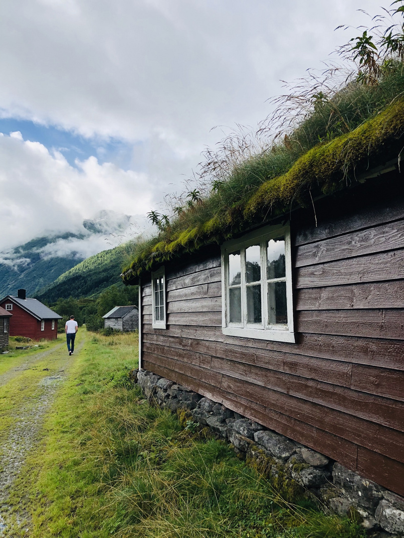 Verlassener Ort in Norwegen 