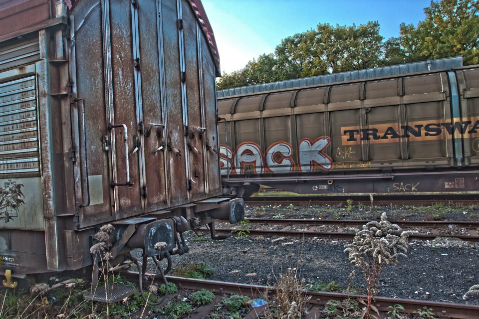 Verlassener Rangierbahnhof (HDR)