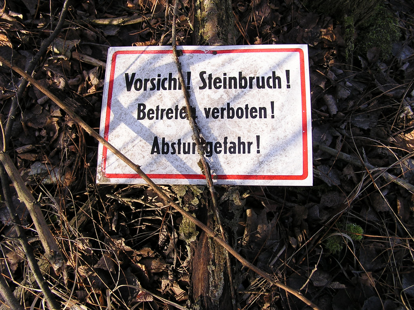 Verlassener Steinbruch 2