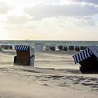 verlassener Strand in Warnemünde