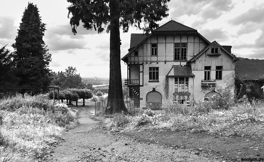 Verlassenes Bauerngut am Drachenfels