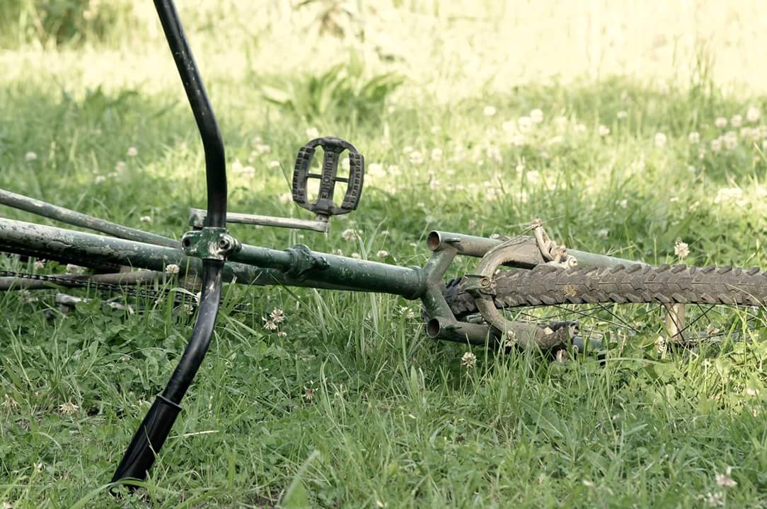 Verlassenes Fahrrad