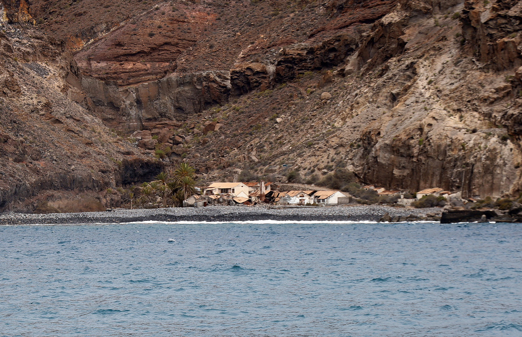 Verlassenes Fischerdorf La Cantera auf Gomera